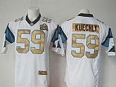 Nike Carolina Panthers #59 Luke Kuechly White Super Bowl 50TH Collection Game Jerseys,baseball caps,new era cap wholesale,wholesale hats